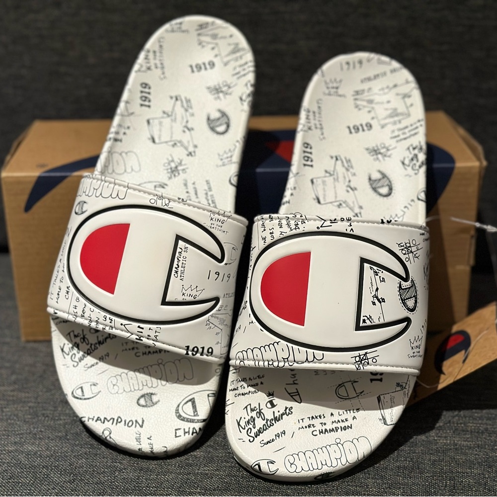 Champion slide sandal